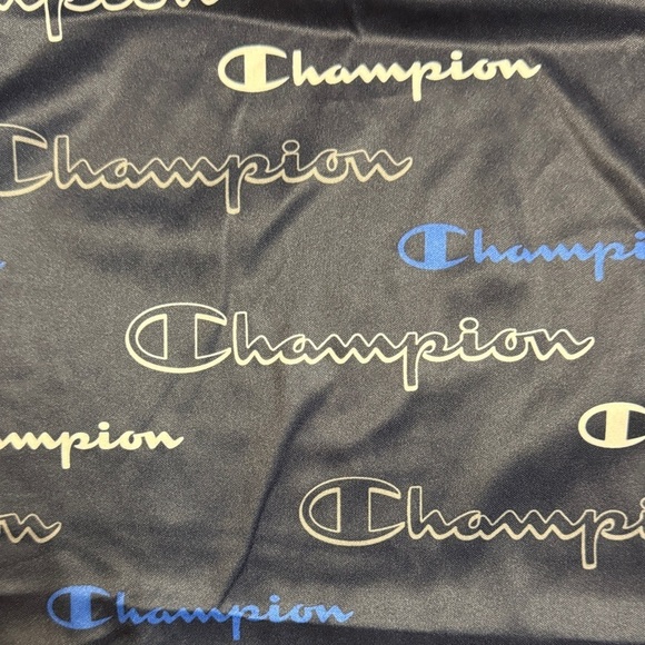 Champion Kids' Dri-Fit Navy Logo Print Tee - Picture 4 of 4